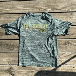 NDSU Bison Heather Gray Short Sleeve Tee‎